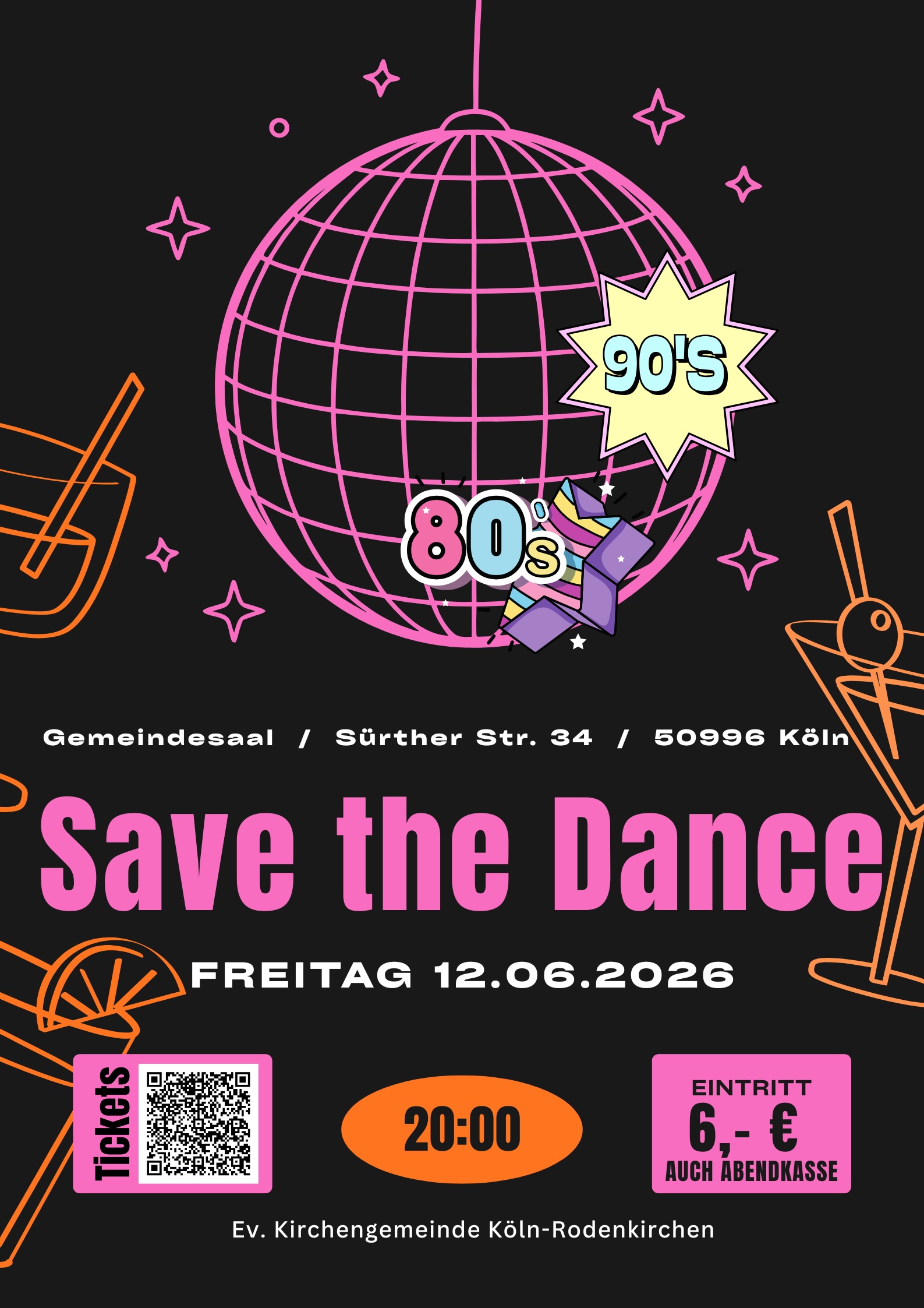 Save the Dance Plakat
