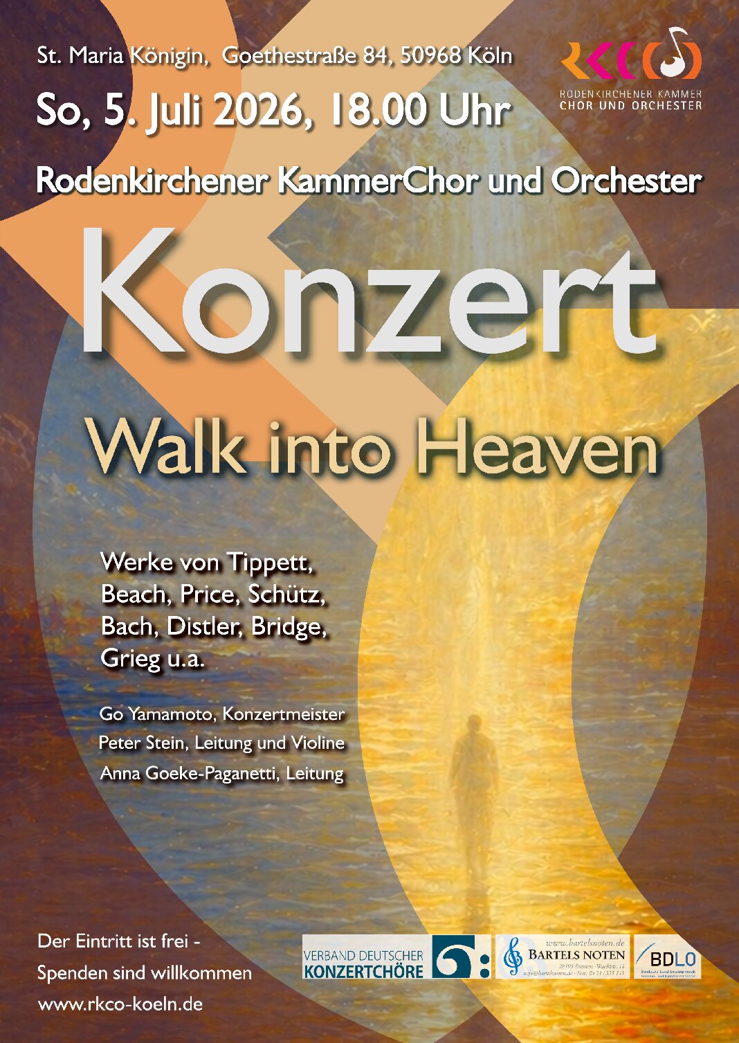 Plakat Walk into heaven Druck final